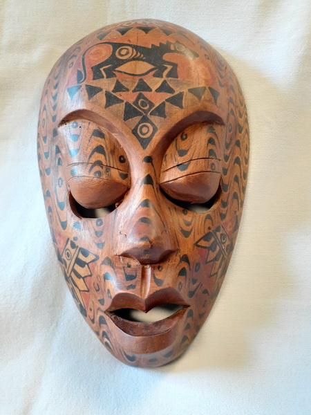 Ethnic & Tribal Art - Polynesian carved wooden Mask was sold for R60.00 ...